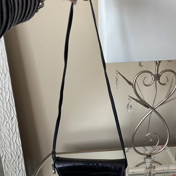 Brighton Embossed Alligator Print Leather Purse - Picture 9 of 12